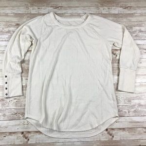 Sold. Chaser Waffle knit long sleeve top
